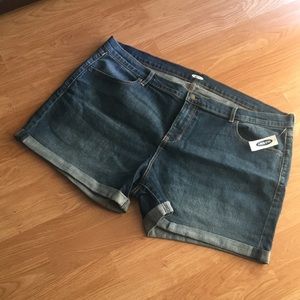 Cuffed Jean Shorts by Old Navy Size 20